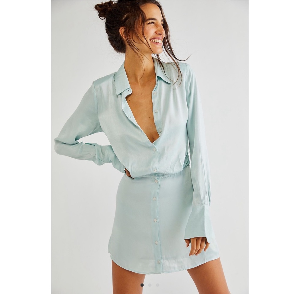 NWT Free People Silky Sheena Dress - Small